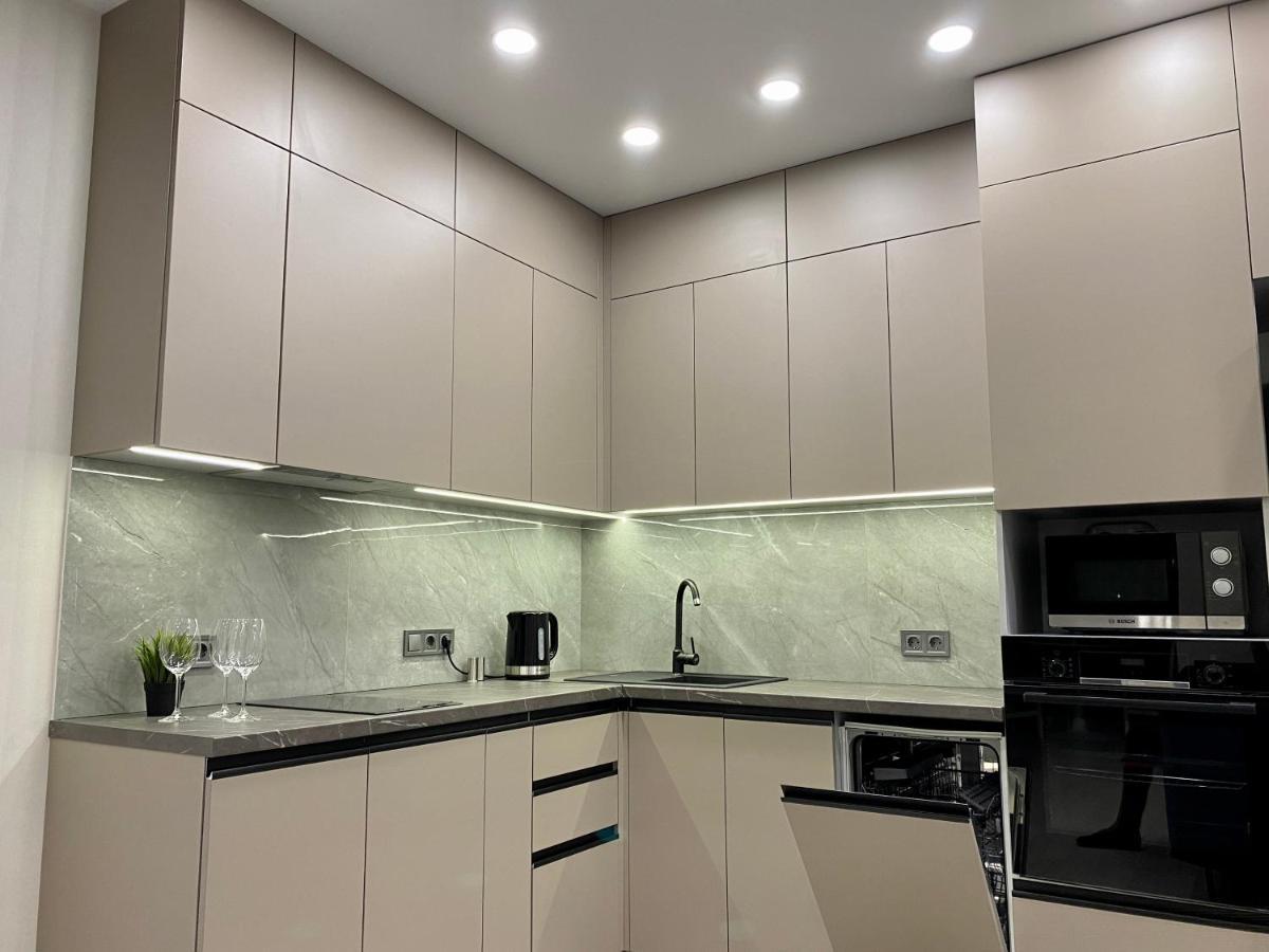 Slavutich Apartments Near Metro Station Kiev Extérieur photo